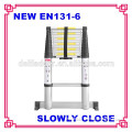 4.1m EN131-6 standard European slowly down system ladder aluminum folding multi-purpose ladder with stabilizers and ASNZ/SGS/CE